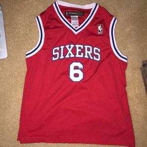 Julius Erving Sixers Jersey size: youth XL